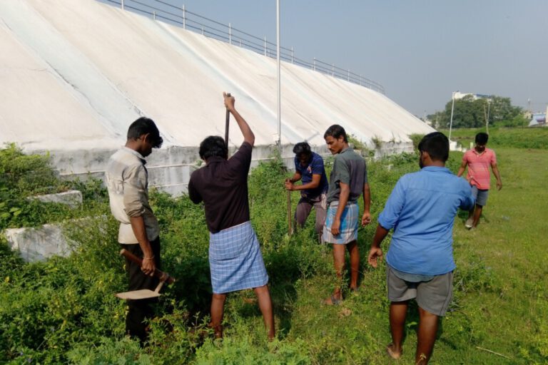 HABITAT CREATION FOR BIRDS AND BUTTERFLIES @PUZHAL LAKE